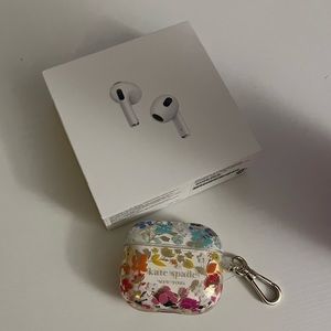Apple AirPods (3rd Generation) with Lightning Charging Case with Kate Spade Case